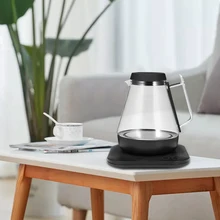 1.3L умное стекло электрический чайник бойлер для воды светодиодный дисплей приложение/Голосовое управление быстрый нагрев кипения умный электрический чайник