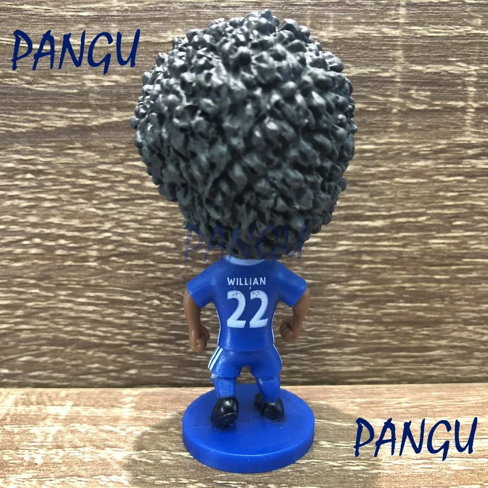 Soccer dolls football stars Willian #22 classic  Movable joints resin model toy action figure dolls collectible gift 