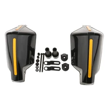 1 пара мотоцикл 7/8 ''руль Ветер Дефлектор защита рук протектор щит пластик черный пластик Handguard разработан