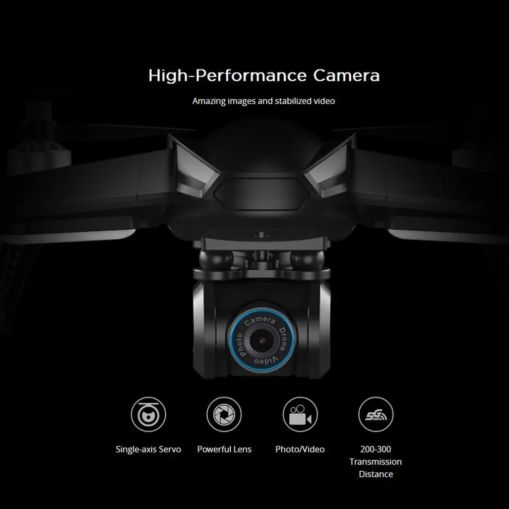 MJX Bugs 5W Professional Camera Drone B5W RC Drone 5GWiFi FPV 1080P Waypoints/Point of Interest/Altitude Hold/One Key Follow