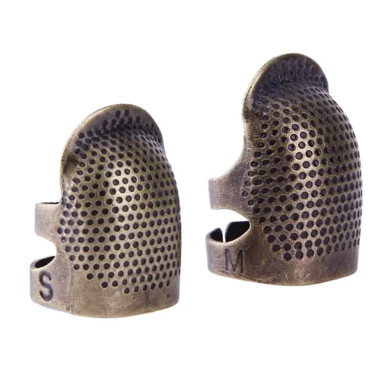 

Retro Finger Protector Thimble Ring Handworking Needle Sewing Accessories
