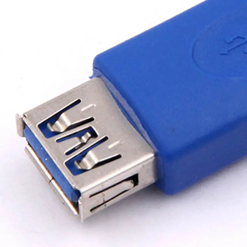 Топ 1 шт. новейшая Быстрая скорость USB 3 0 A Женский к Мини B адаптер USB3.0 AF К мини BM