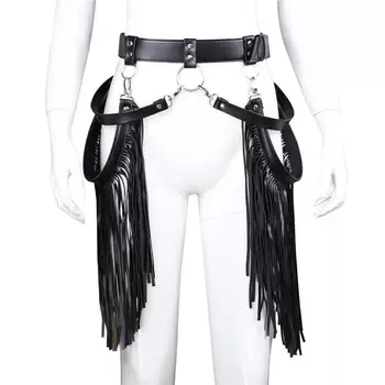 

Women Belt Sexy Waist Chain Punk Tassel Streetwear Trend Belt Female