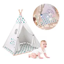 11 видов индийский детский шатер для маленькой принцессы, Игровая палатка для помещений, многофункциональная Интерактивная палатка для родителей и детей