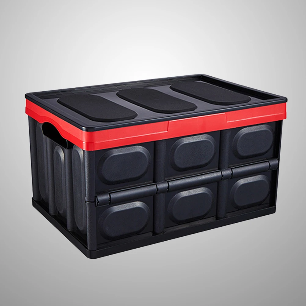 Складная коробка для хранения автомобилей Пластик 30L хранения Box Car Организатор практичный и удобный многофункциональный для автомобиля SUV грузовик путешествия
