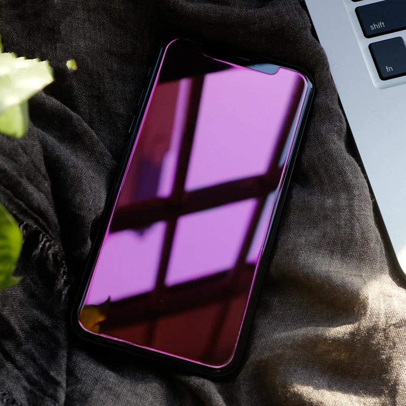 Зеркальное Защитное стекло для iPhone X XS MAX XR Защита экрана iphone 6 7 8 6S защита из
