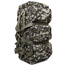 90L большой емкости рюкзак для пеших прогулок Военная Тактическая Сумка камуфляжная багажная сумка походная палатка контейнер для одеяла 9 Pocke