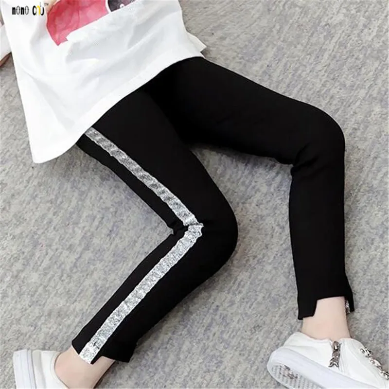 

2019 Spring Girls Legging Children Clothing Casual All-match Full Length Kids Pants Girls Trouser 4 5 6 7 8 9 10 11 12 Years