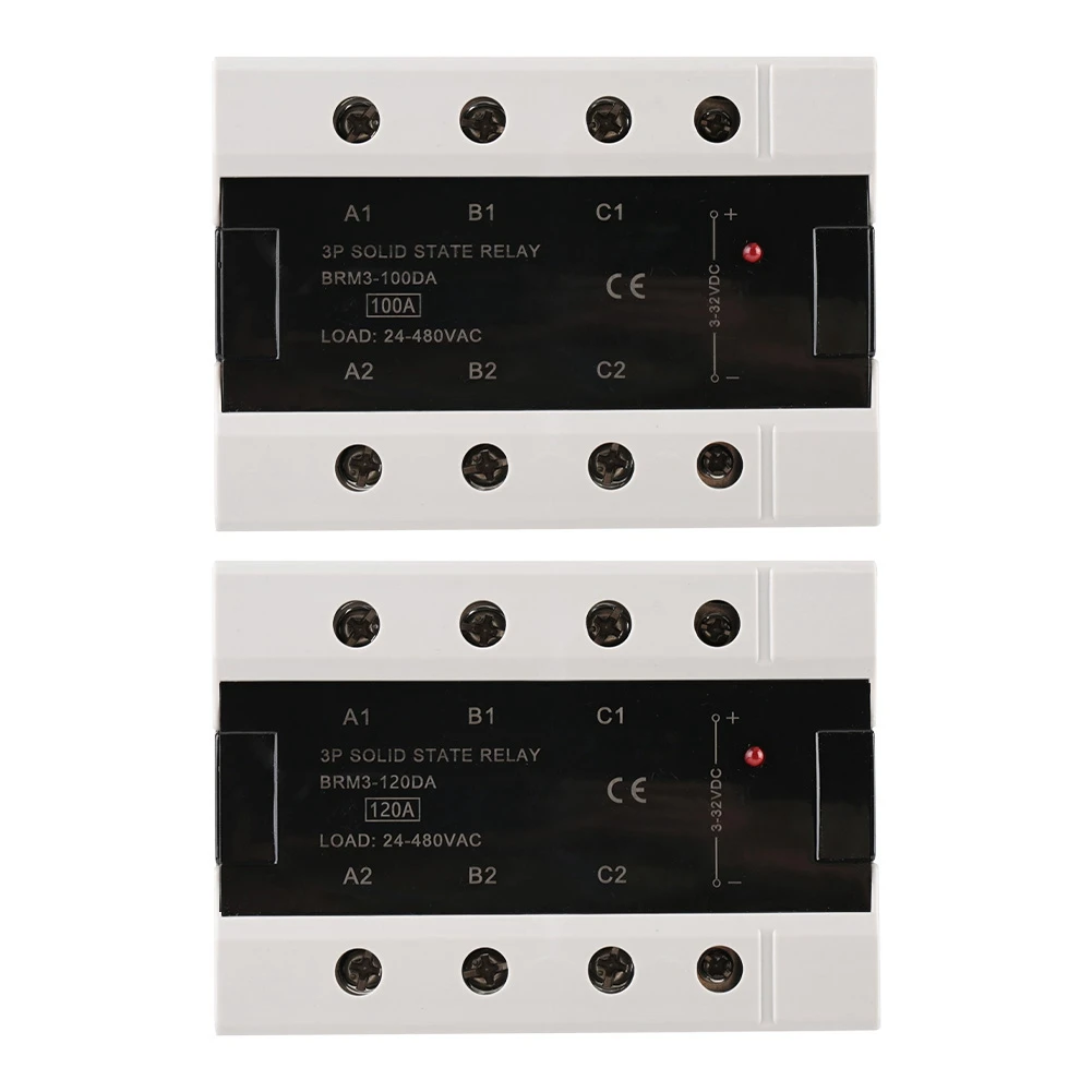

delay relay Load 24-480VAC Three Phase Solid State Relay 100DA/120DA latching relay