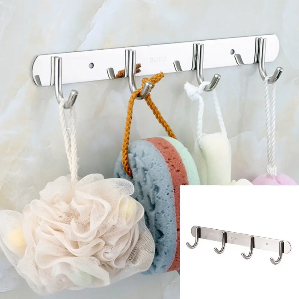 

1 PC Storage Rack Bathroom Door Hanging Rack Organizer Door Clothes Hanger Hooks Bearing Over Door Clothes Hangers