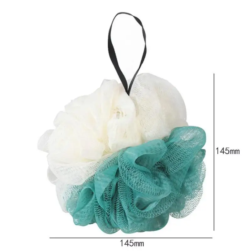 1pc Cute Bath Ball Green Flower Mesh Back Scrubbing Bubble Ball PE Shower Bath Towel Bathroom Products Accessories 1pc Cute Bath Ball Green Flower Mesh Back Scrubbing Bubble Ball PE Shower Bath Towel Bathroom Products Accessories