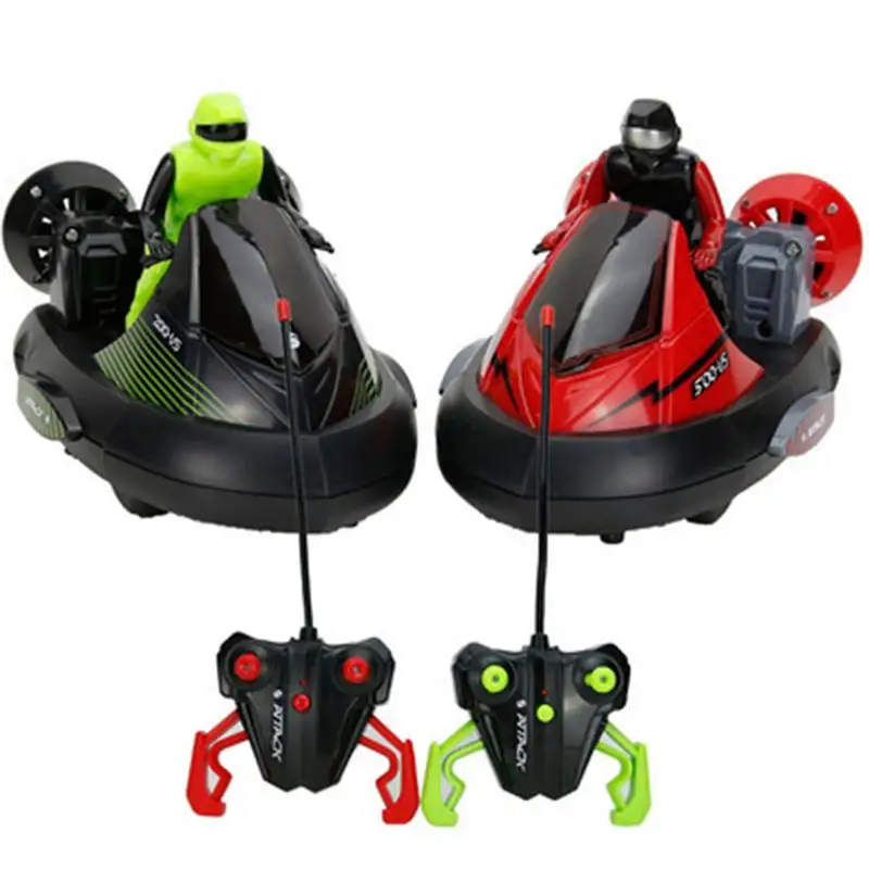 Mini Funny Rechargeable Toy Car Red Green Acrobatic Remote Control Car Model for Children Kids