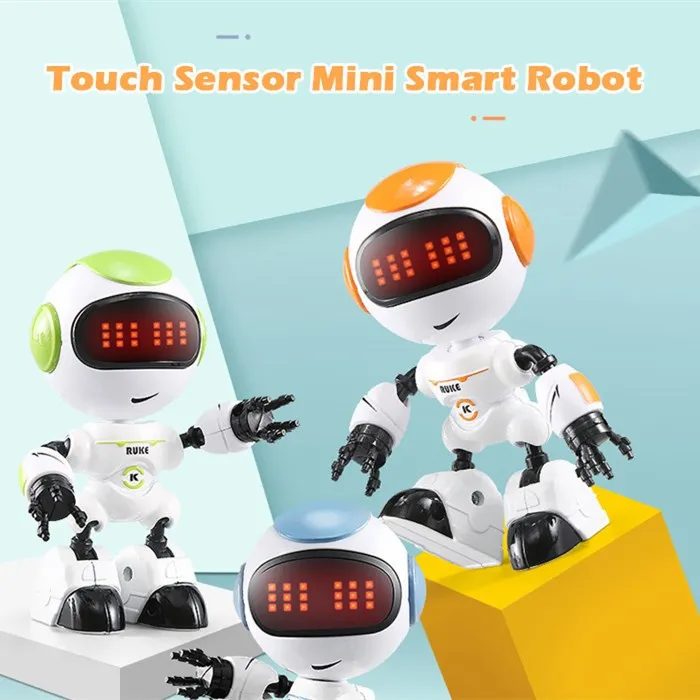 JJRC R8 сенсорный зонд светодиодный глаз RC робот умный голос DIY тело жеста модель