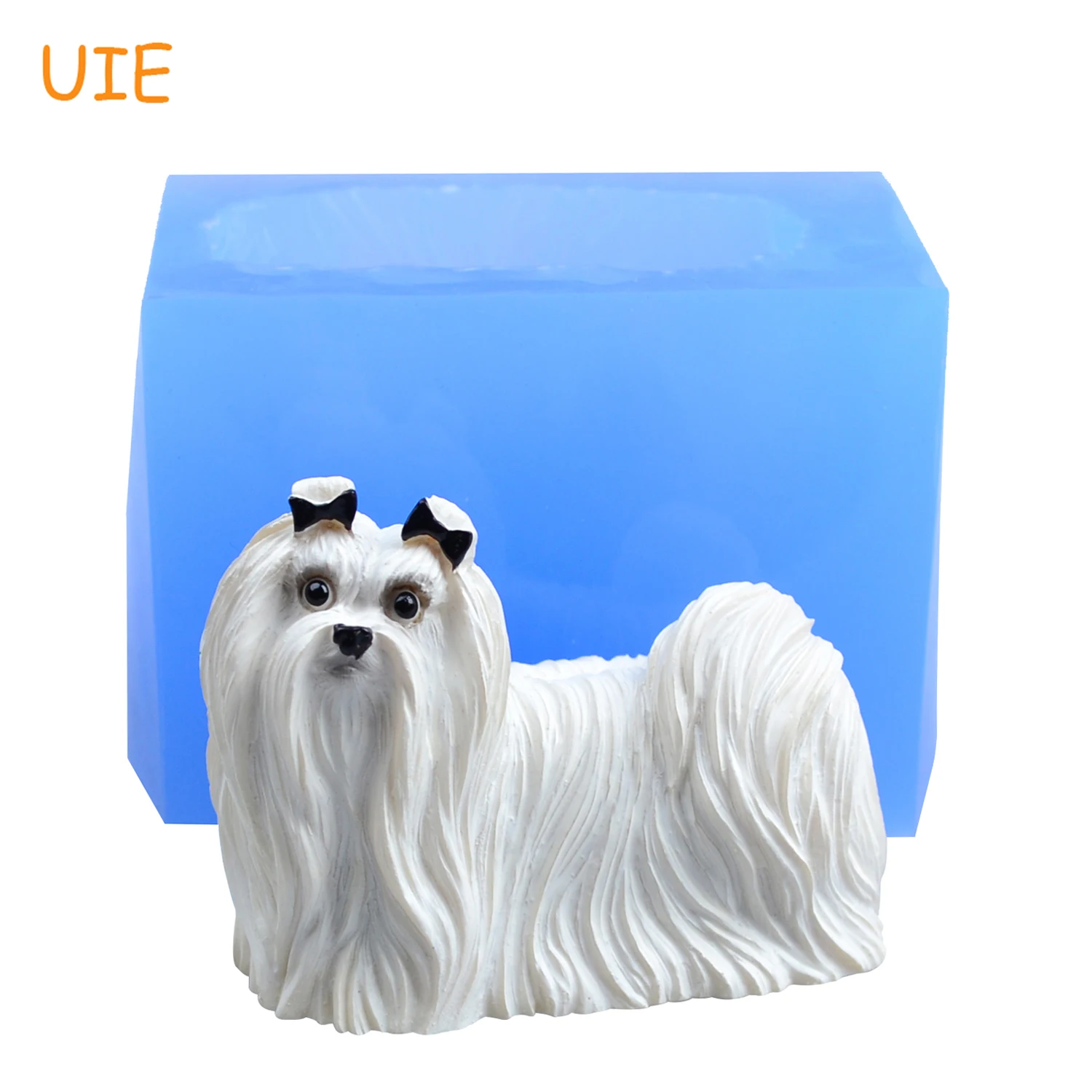

DYL744U Dog Silicone Mold Animal Mold Candy Chocolate Cake Decoration Resin Polymer Clay Candle Soap Jewelry Making Mould