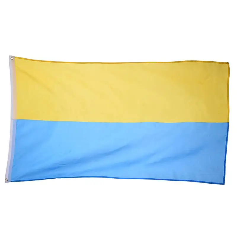 Высококачественный 90х150 см флаг Украины национальная Украина флагшток без