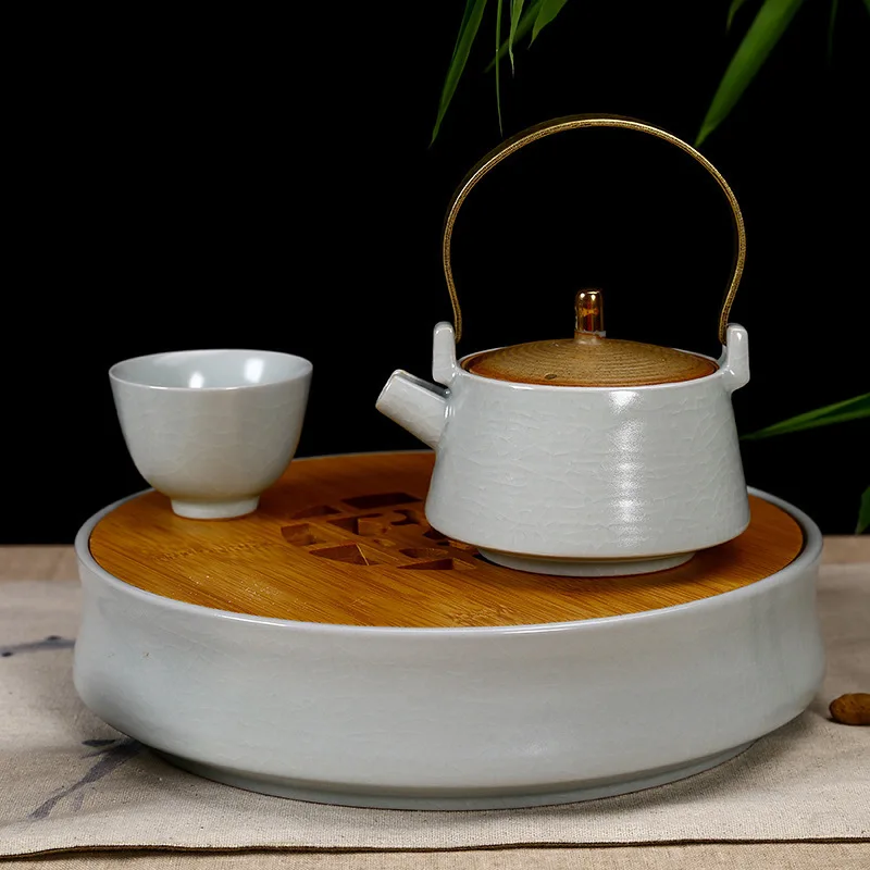  Travel Tea Set Gaming Ru Porcelain A Pot Of Four Cup Bring Tea Tray High Archives Gift Can Print