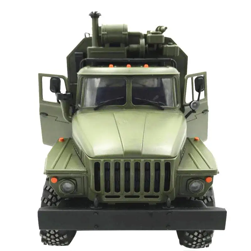 

WPL Ural 1:16 Six-Drive Military Truck Command Communication Vehicle Full Scale Simulation Climbing RC CAR