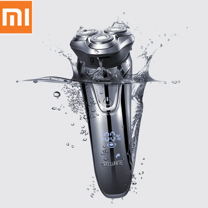 Xiaomi Soocas لذلك الأبيض ES3 الكهربائية ماكينة حلاقة الحلاقة الرجال اللاسلكية 3 رئيس USB قابلة للشحن للماء أداة تهذيب اللحية ماكينة حلاقة Xiaomi Soocas لذلك الأبيض ES3 الكهربائية ماكينة حلاقة الحلاقة الرجال اللاسلكية 3 رئيس USB قابلة للشحن للماء أداة تهذيب اللحية ماكينة حلاقة