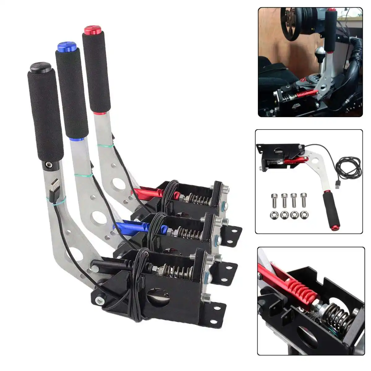 

USB Handbrake SIM for Racing Games G25/27/29 T500 FANATECOSW DIRT RALLY