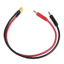 Новое поступление 30 см RJXHOBBY 12AWG XT30 штекер 4 мм разъем типа банан
