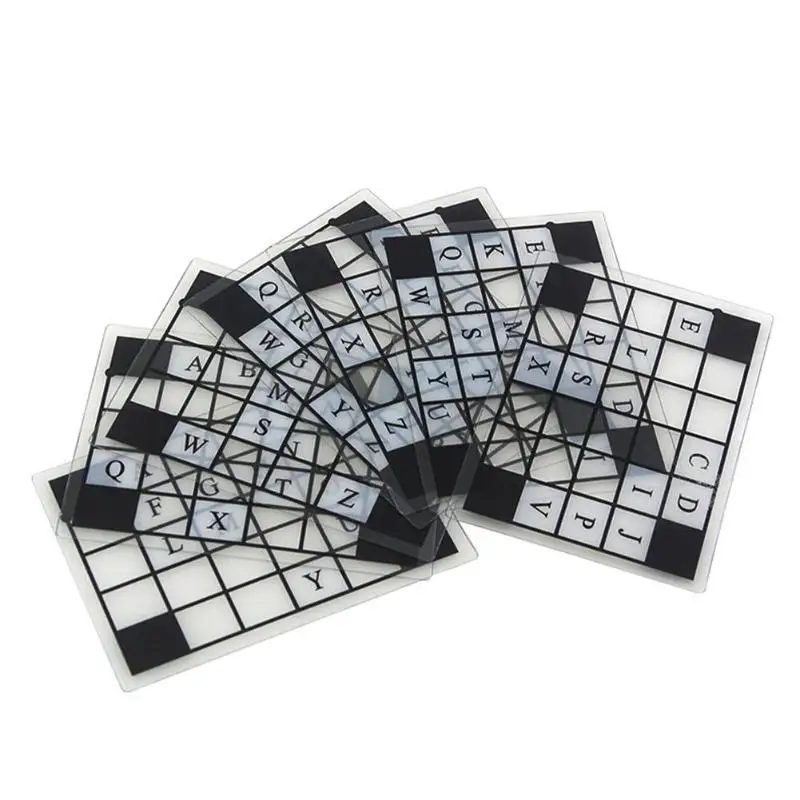 

Predictive Cards Set English Letter Performance Props Funny Tricks Professional Close Up Playing Cards Toys toys for children