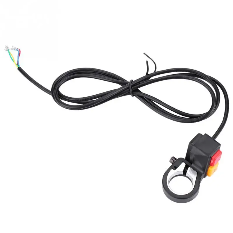 2 in 1 Electric Bike Head Light Horn Switch Turn Signal Switch Button for 22.5mm Handlebar Motorcycle E-Bike Electric Scooter