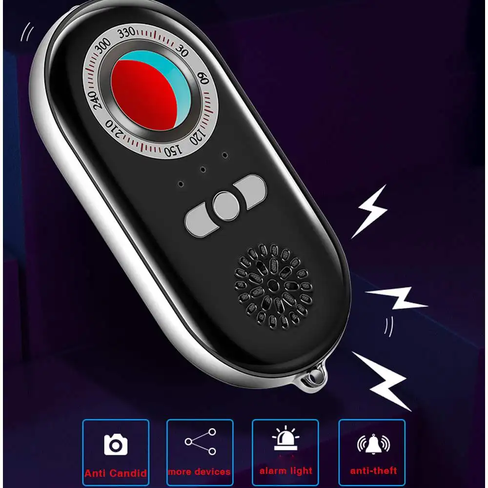 

Hot Sale Outdoor Security AntiCamera Detector Debug GPS Locator Chip Finder Device Mini Detector for Personal Protection