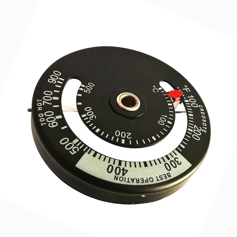 

Alloy Stove Pipe Thermometer Meter Fire Flue Heater Temperature Tester Gauge Fast Reading Oven Thermometer