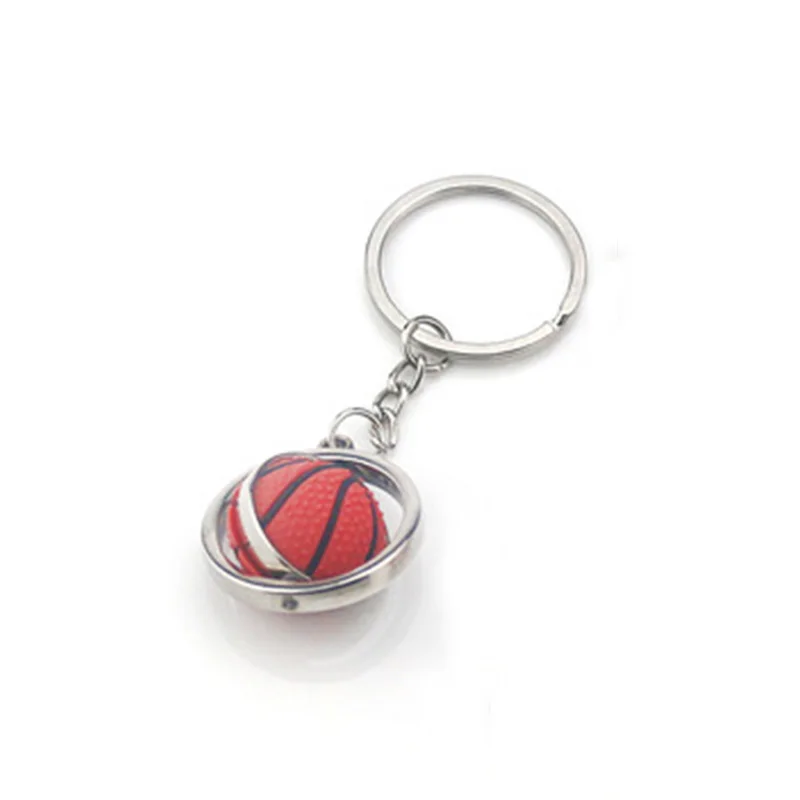 Аксессуары брелок ювелирный брелок для ключей 3D спортивный вращающийся Лидер продаж 1 шт. Баскетбол