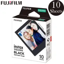Для Fujifilm, Polaroid фотобумага Instax квадратная пленка белая/черная фотобумага для мгновенной камеры Instax Sq10 Sq6 Sq20
