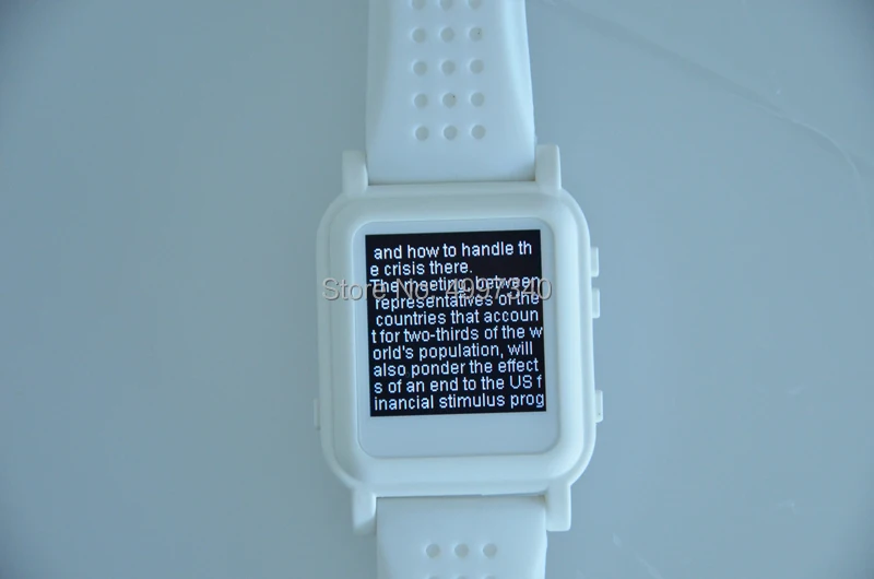 

Wholesale 5PCS/LOT ebook Clock for stundent txt clock ebook 10 lines with emergency button black white 4GB 8GB memory