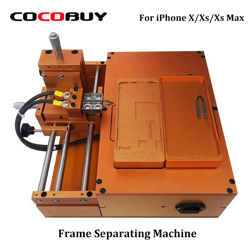 Frame Separating Machine For iPhone X XS Max LCD Screen Frame Separator With Three Mould Voltage 220V