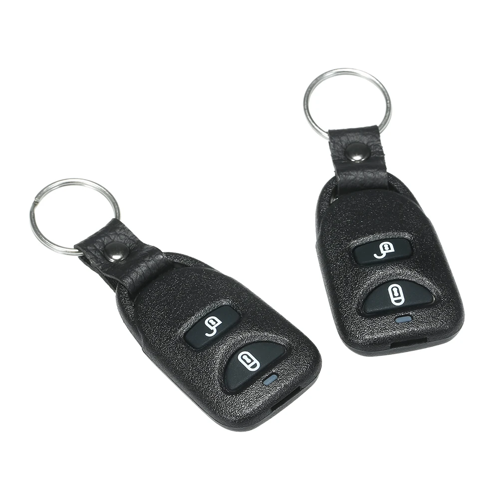 

12V Universal Car Auto Remote Central Kit Door Lock Locking Vehicle Keyless Entry System with 2 Remote Control Car Styling