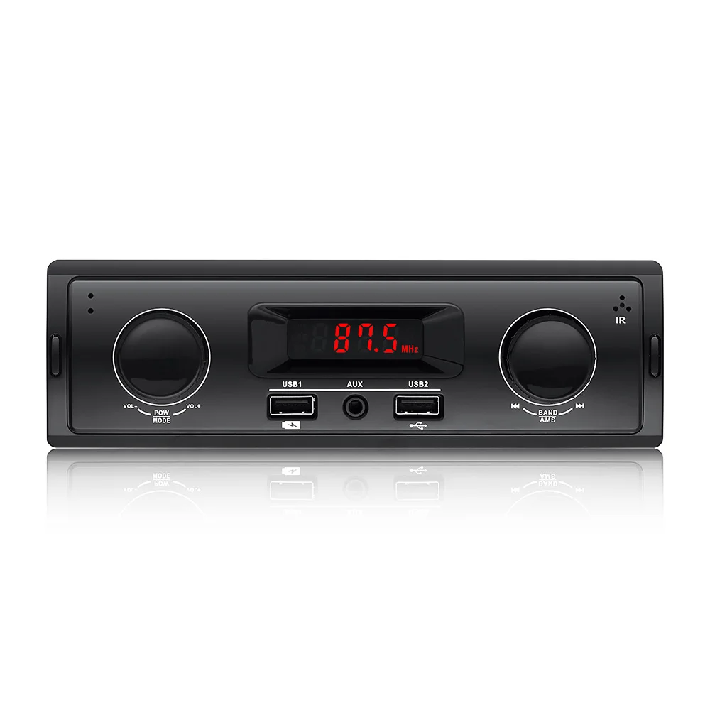 

2 In 1 1 Din Car Stereo 12V Support FM Aux In USB Receiver Player Radio MP3 Auto Audio Stereo No Bluetooth No Remote Control