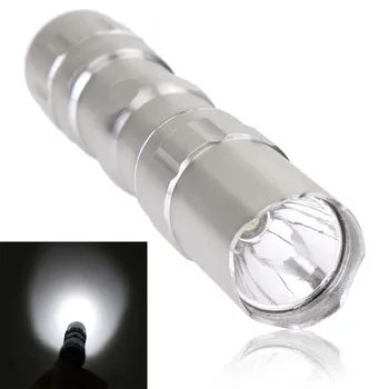 

3W Mini LED étanche Ultra Bright torche Camping Argent Hot Sale