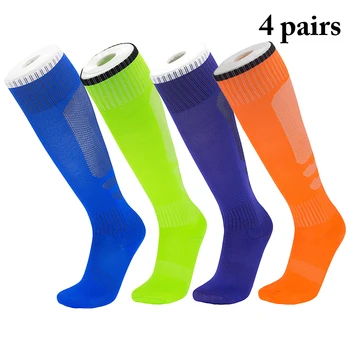 

4 Pairs New Arrival Antifatigue Unisex Compression Socks Medical Varicose Veins Leg Relief Pain Knee High Stockings Dropshipping
