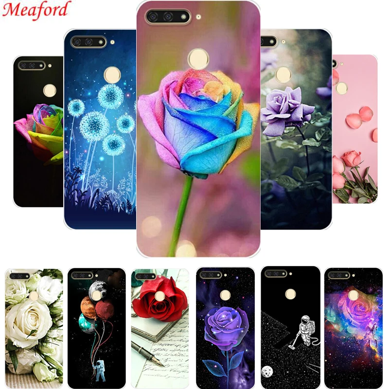 

5.7" Cover For Huawei Honor 7C Case AUM-L41 Russia Silicone Soft TPU Phone Case For Huawei Honor 7C Case Honor 7 C Honor7C C7