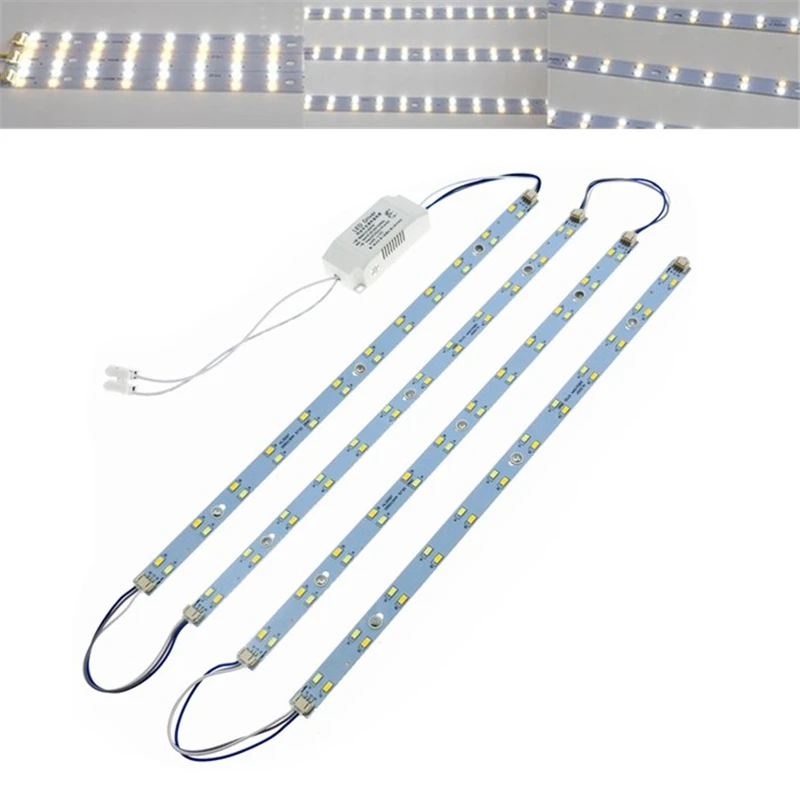 

ARILUX AC165-250V 24W SMD5730 LED Bar Rigid Light with Power Driver Pure White+Warm White High Brightness