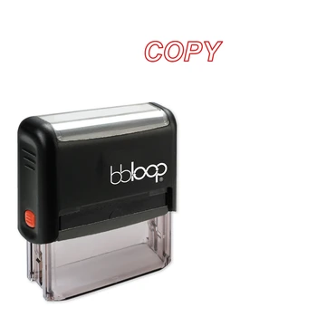 

Bbloop Copy w/Italic outline Style Font and Design Self-Ink