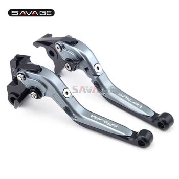 

Brake Clutch Lever For KAWASAKI KLE 650 Versys KLZ 1000 2015-2018 16 17 Titanium Motorcycle Adjustable Folding Extendable Logo