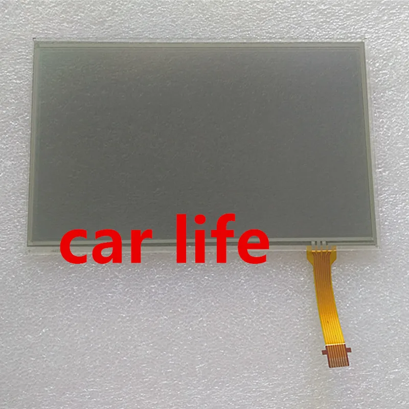 Sale 8 pins Black glass touch Screen panel Digitizer Lens for ES240 ES250 ES300 ES350 car DVD player GPS navigation LTA070B2C0F LCD 2