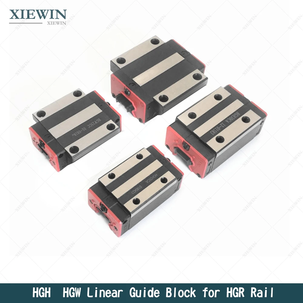 

Free Shipping Rail slider HGH15CA HGW15CC carriages HGH20CA HGW20CC Linear Guide block for HGR15 HGR20 Rails CNC kits