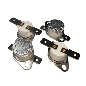 

XIXI 100PCS Thermostat Switch KSD301/KSD302 300C 10A250V NC Normal Close Ceramic Temperature Switches