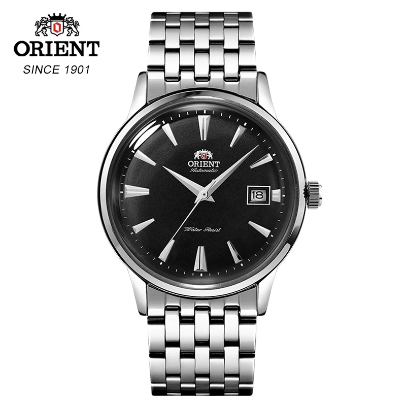 Оригинальные Ориент мужские часы классические автоматические механические часы деловые повседневные Простые механические наручные часы