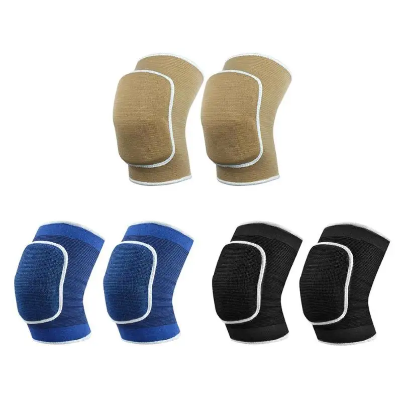

2pcs Elastic Warm Knee Support Bracket Kneepad Breathable Knee Pad Basketball Cycling Safety Shoulder Strap