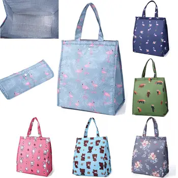 

New Cooler Insulated Oxford Picnic Lunch Bag Box Travel for Unisex Waterproof Toy Organizer Thermal Food Storage Bags