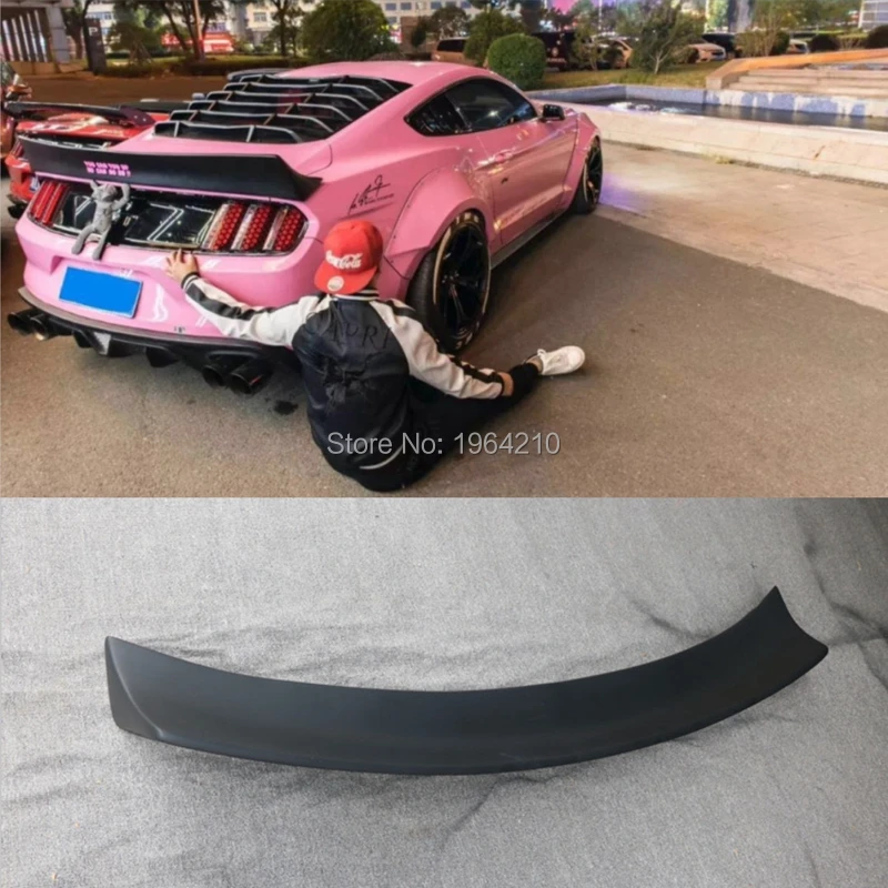 Стайлинг автомобиля FRP спойлер на заднюю крышу багажник для Ford Mustang 2015 2016 2017 2018