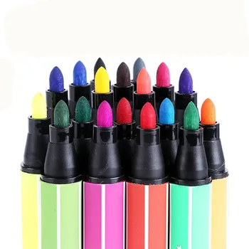 

Environment&Safety Double Heads Washable Seal Watercolor Brush Pen Stationery Set For School Child Graffiti Painting Supplies