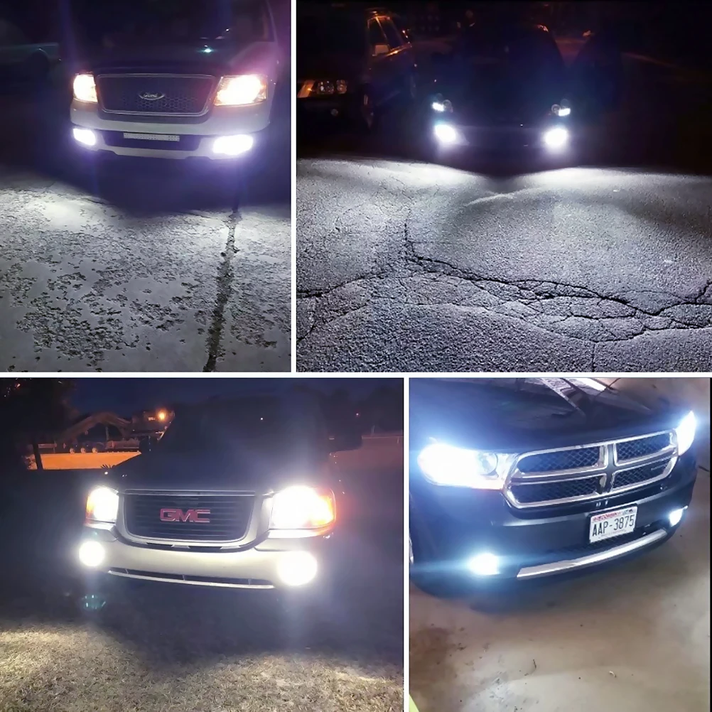 881 10 Вт COB светодиодный ная лампа двухсторонняя Автомобильная противотуманная