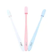 6 шт Мягкая зубная щетка Pappus зубная щетка домашняя зубная щетка цветная зубная щетка с головкой коробка(белый красный синий каждый 2 шт